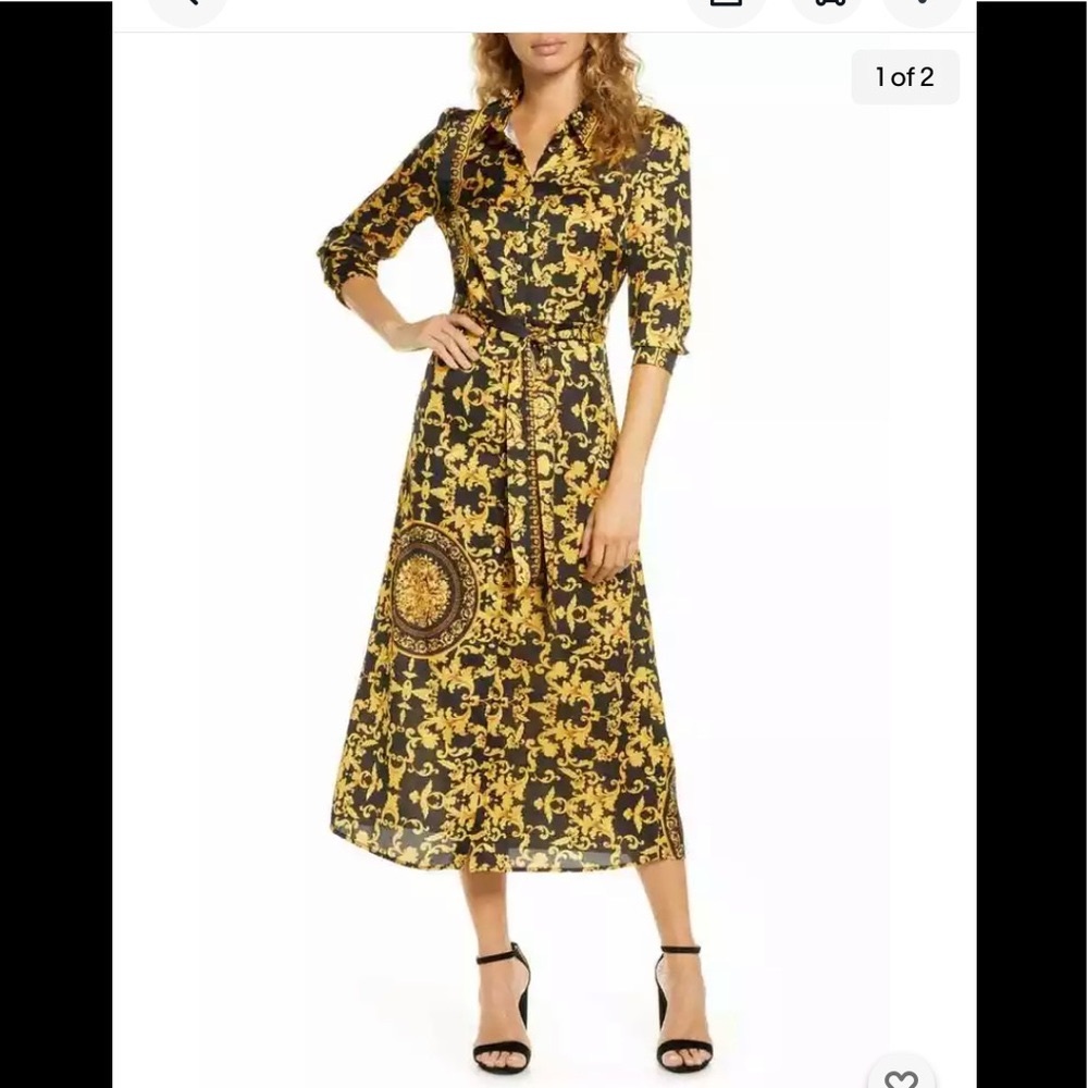 Bardot shirt dress